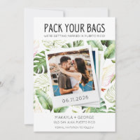 Pack de vos sacs Photo Porto Rico Mariage