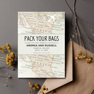 Save The Date Pack vos sacs Mariage Mexique