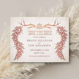 Save The Date Pagan Handfasting Mariage