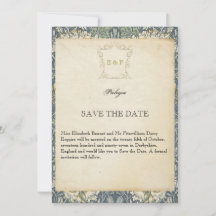 Page de livre Mariage style victorien Enregistrer
