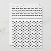 Palestinien Kufiya Personnalisé Conçu