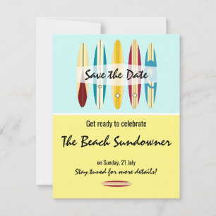 Save The Date Panneaux vintages