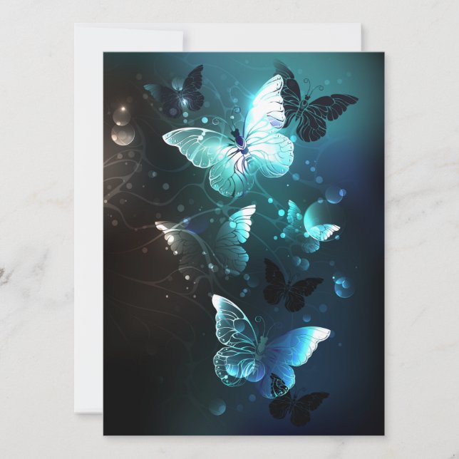Save The Date Papillons de nuit à la menthe (Devant)