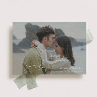 Save The Date Parker Paysage photo mariage Enregistrer la date