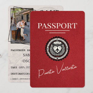 Save The Date Passeport de Red Puerta Vallarta