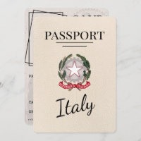 Passeport d'Italie