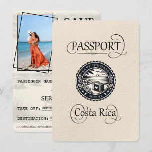 Save The Date Passeport ivoirien du Costa Rica