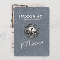 Passeport Maroc Argent Enregistrer La Date