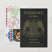 Passeport pour aimer Amusant Destination Mariage N