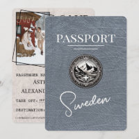 Passeport Silver Suède Enregistrer La Date