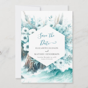 Save The Date Paysage naturel Mariage nautique