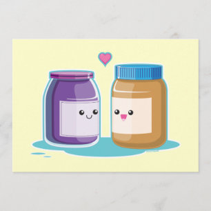 Save The Date Peanut Butter and Jelly