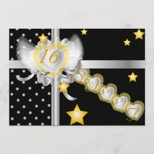Save The Date Personnaliser-cadeau de Sweet sixteen de ma chérie
