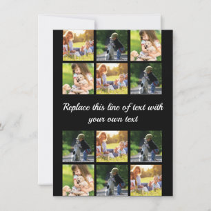 Save The Date Personnaliser le collage photo et le texte Coque-M