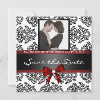 Save The Date Photo de damas pour annoncer la date