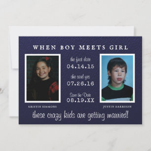 Save The Date Photo de l'année Photo Enregistrer la date de l'