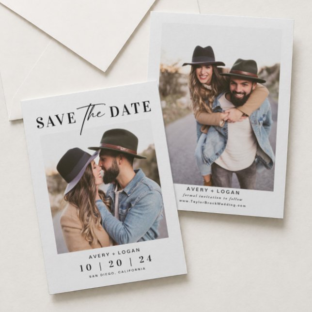 Save The Date Photo de mariage  (Créateur téléchargé)