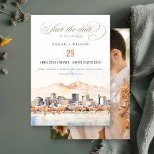 Photo de mariage à l'aquarelle de Salt Lake City U