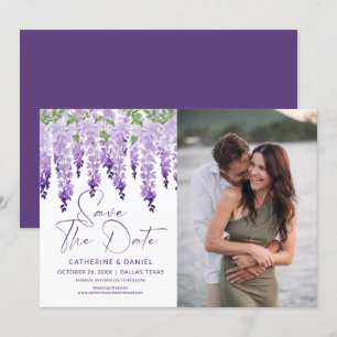 Save The Date Photo Enregistrer La Date Aquarelle Mariage Wister