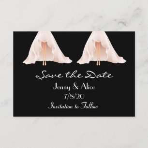 Save The Date Photo gay lesbienne Enregistrer la date
