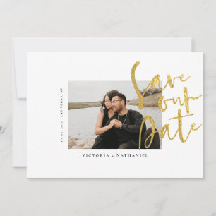 Save The Date Photo Mariage or moderne