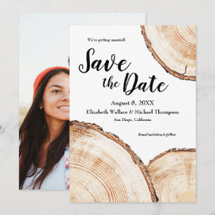 Save The Date Photo personnalisée Mariage Enregistrer la date Bo