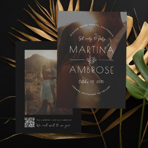 Save The Date Photo romantique