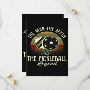 Save The Date Pickleball- L'Homme, Le Mythe, La Légende 