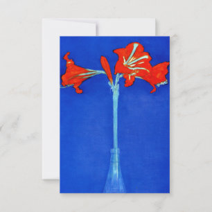 Save The Date Piet Mondrian Amaryllis
