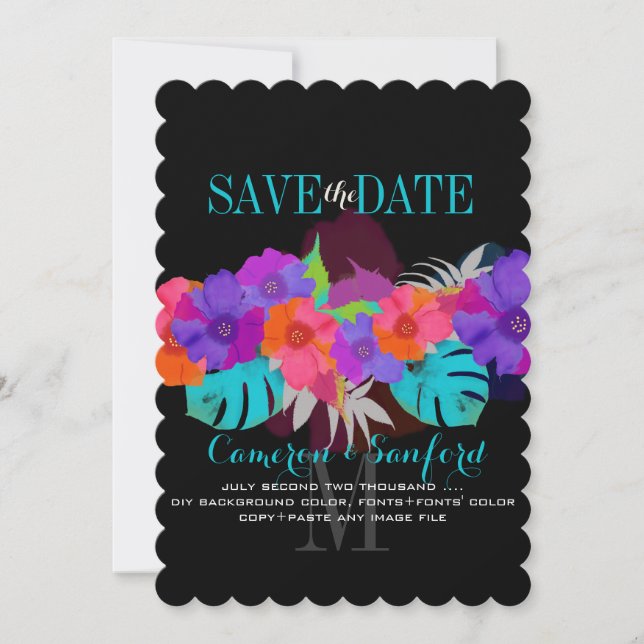 Save The Date PixDezines bali kai/do-it-yourself arrière - plan+ (Devant)