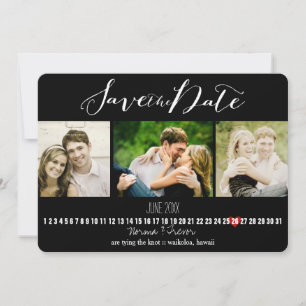 Save The Date PixDezines do-it-yourself couleur/photos enregistr