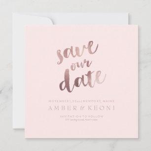 Save The Date PixDezines Enregistrer la date/Rose Gold/do-it-you