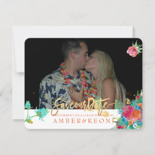 Save The Date PixDezines Floral Watercolor/Pansies/enregistrer n