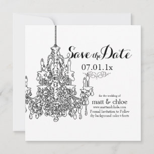 Save The Date PixDezines lustre/date à retenir/diy couleur