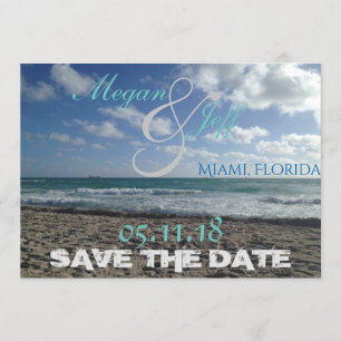 Save The Date Plage Enregistrer la date