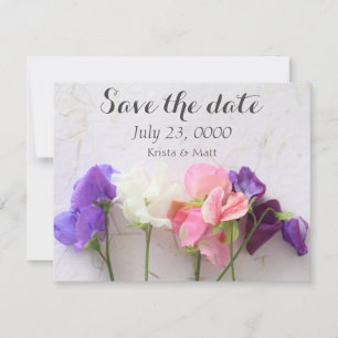 Save The Date Pois doux frais