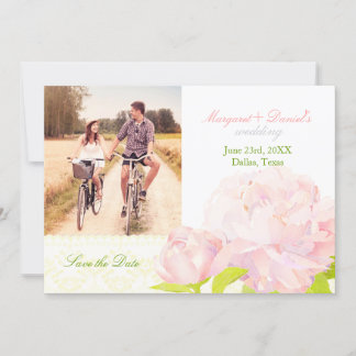 Save The Date Pony Garden Mariage Photo Enregistrer la date