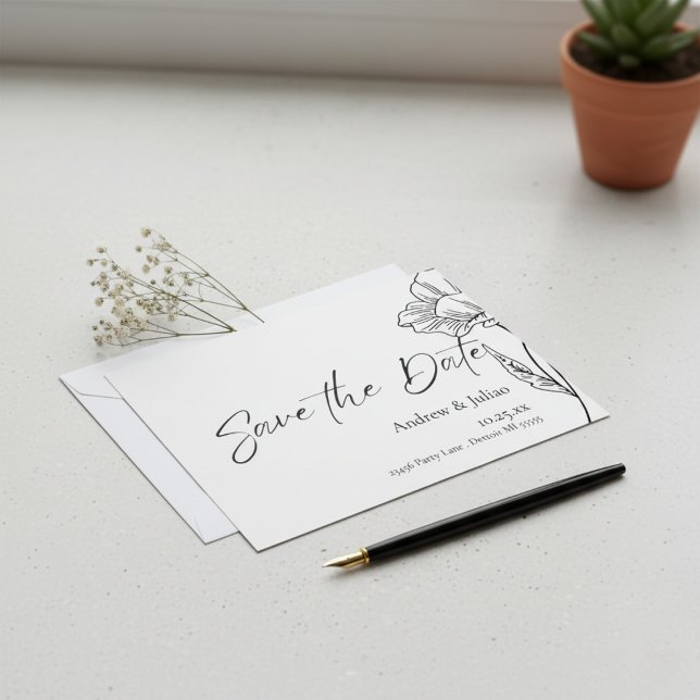 Save The Date Poppy (Poppy save the date)