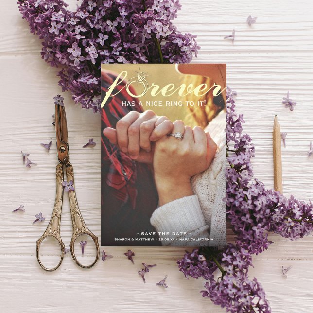 Save The Date Pour toujours a une jolie sonorité ! Photo de fian (Créateur téléchargé)