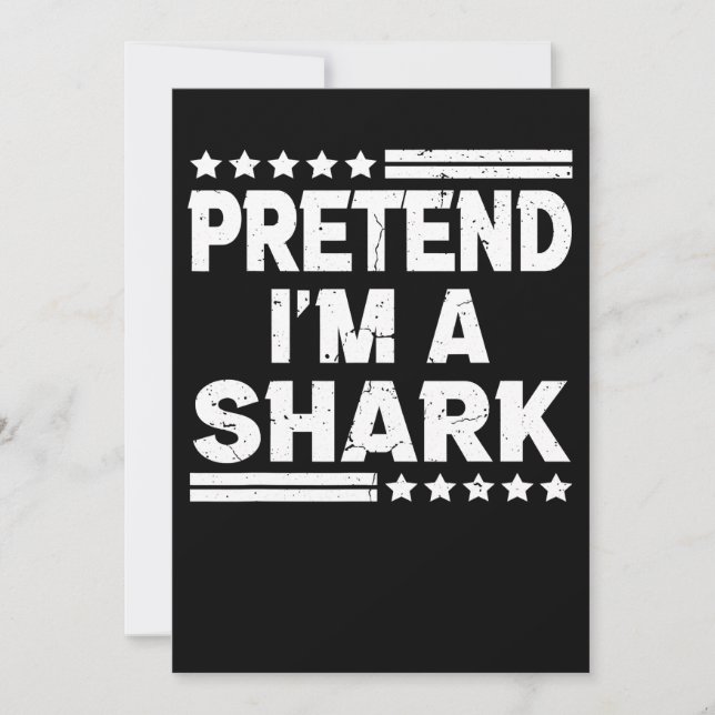 Save The Date Pretend Poison de Shark (Devant)