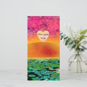 SAVE THE DATE PRIER DES MANTIS AU COUCHER DU SOLEIL