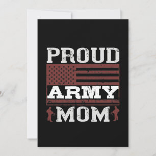 Save The Date Proud Army Mom