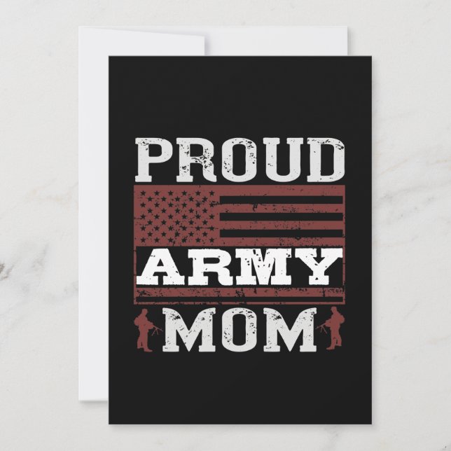 Save The Date Proud Army Mom (Devant)