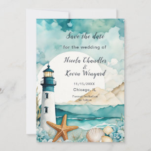 Save The Date Réception de phare nautique
