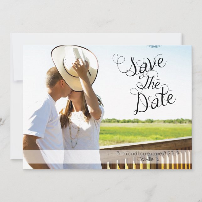 Save The Date Réservez la date (Devant)