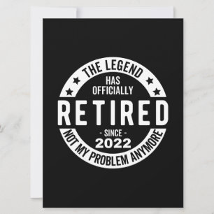 Save The Date Retired 2022