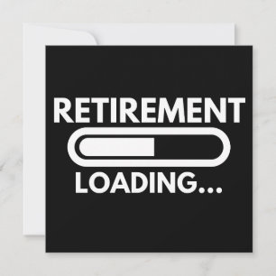 SAVE THE DATE RETIREMENT LOADING