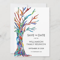 Réunion de l'arbre familial