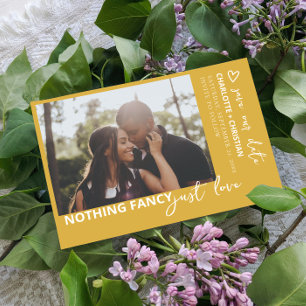 Save The Date Rien De Fancy Just Love Retro Color