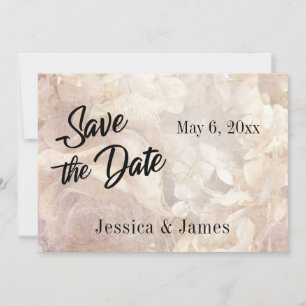 Save The Date Romantique, Vintage, Floral Enregistrez la date Ty